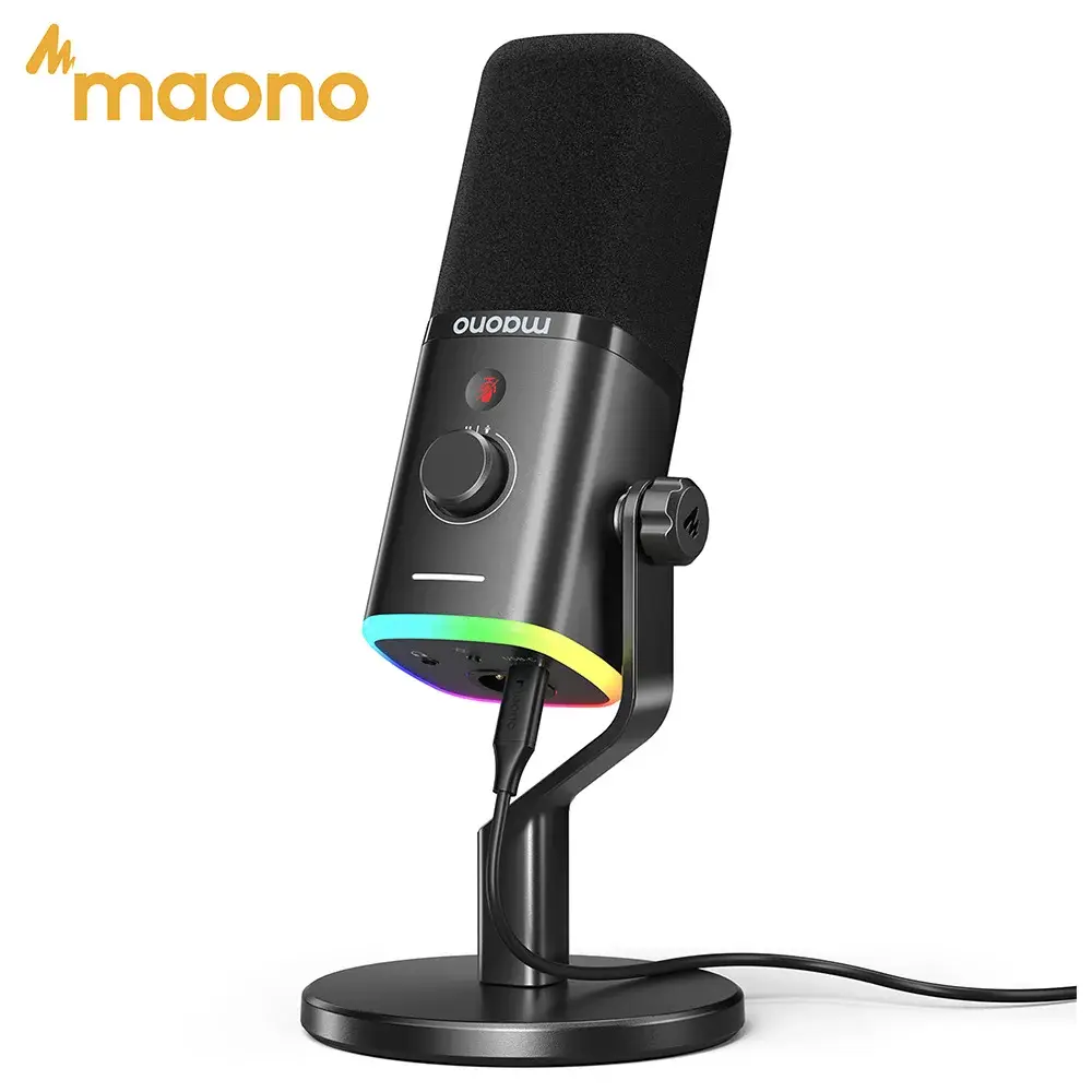 MAONO PD100X Dynamic RGB Gaming Microphone - Image 1