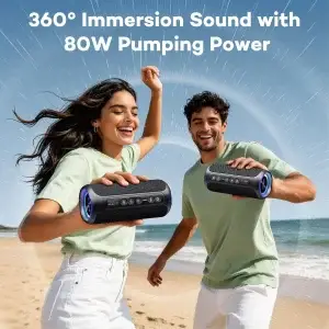Ortizan 40W Peak Bluetooth Portable Speaker - Thumbnail Image 4