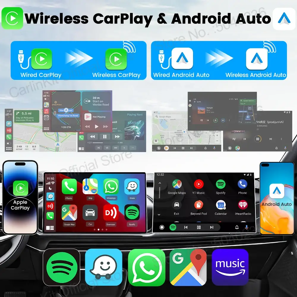 CarlinKit 5.0 Mini Wireless CarPlay Adapter - Image 2