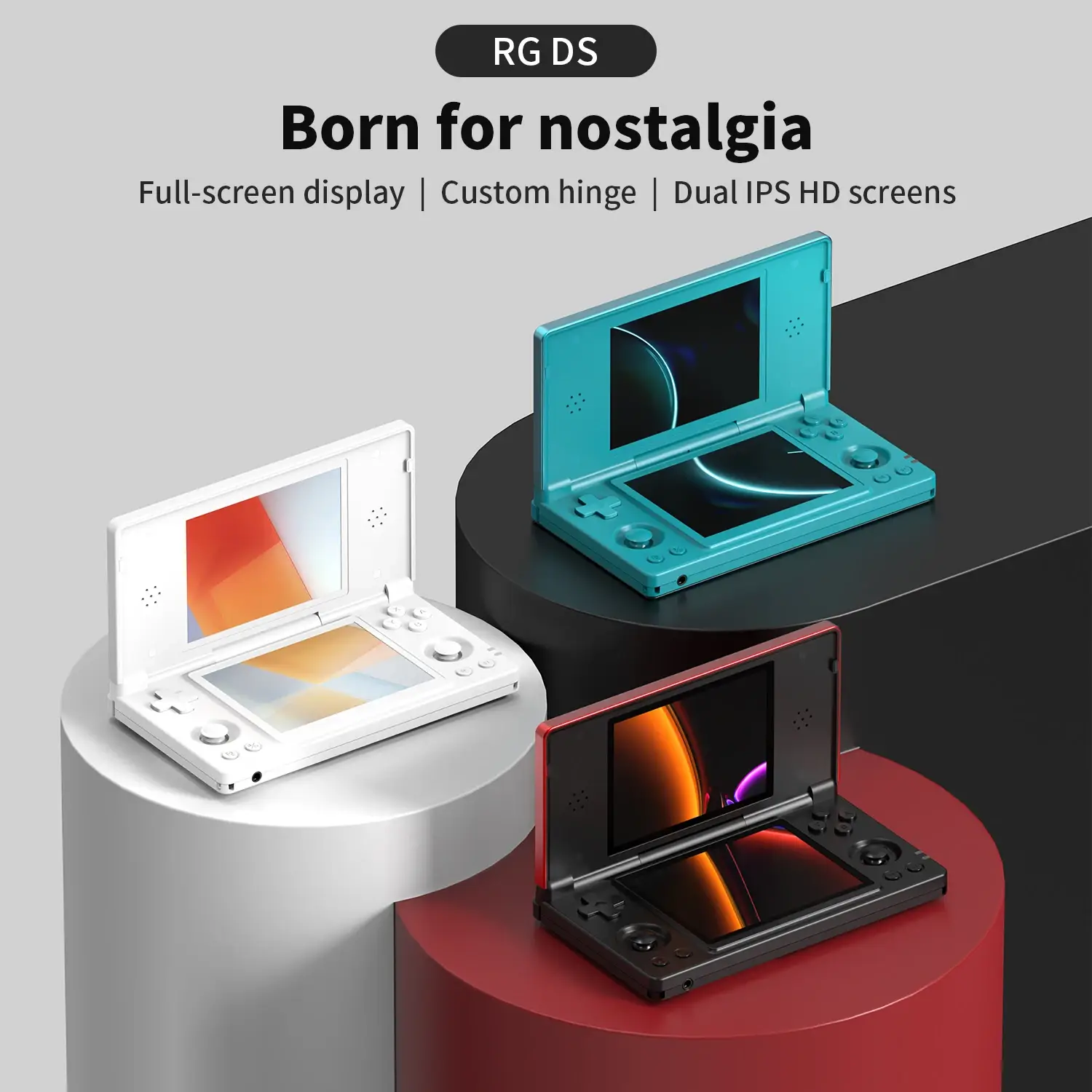ANBERNIC RG DS Dual Screen Gaming Console - Image 2