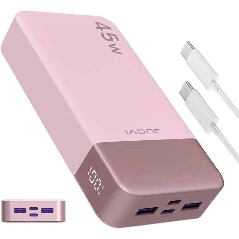 JUOVI 20000mAh 45W Fast Charging Power Bank - Image 7