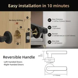 Viladepot Smart Fingerprint Door Lock - Thumbnail Image 2
