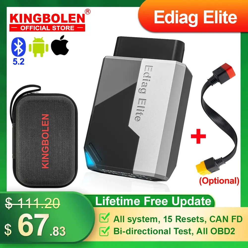 KINGBOLEN Ediag Elite OBD2 Bi-Directional Scanner - Image 2