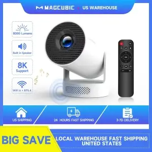 Magcubic HY300 Pro+ Android 14 Smart Projector - Thumbnail Image 1
