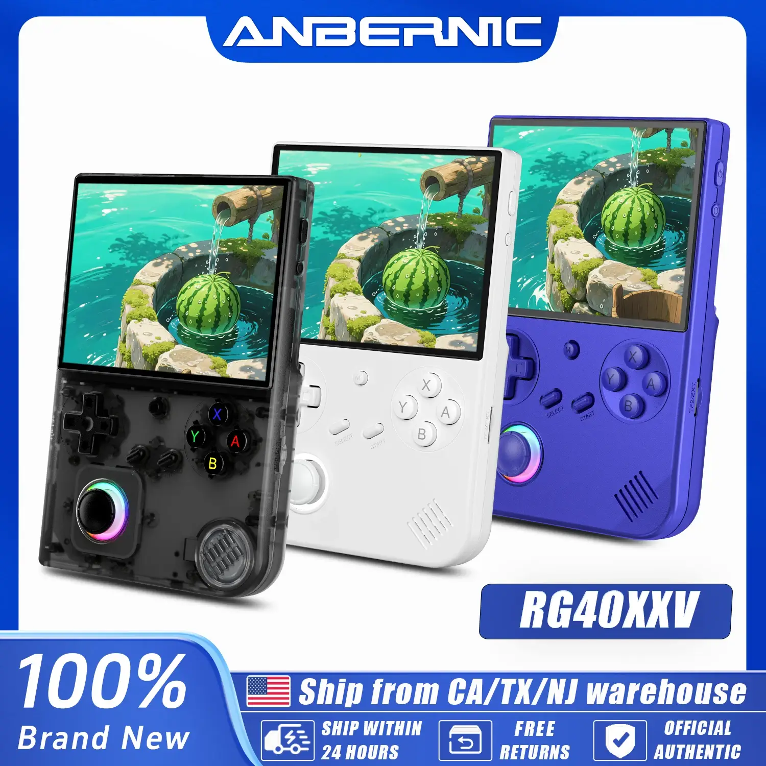 ANBERNIC RG40XX V Retro Handheld Game Console - Image 1