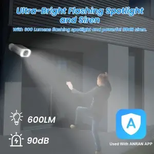 ANRAN 2K Solar Wireless Security Camera - Thumbnail Image 5