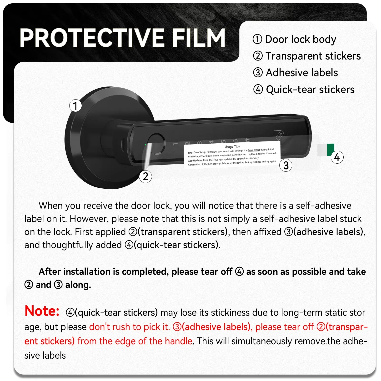 Viladepot Smart Fingerprint Door Lock - Image 6