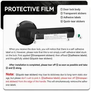 Viladepot Smart Fingerprint Door Lock - Thumbnail Image 6