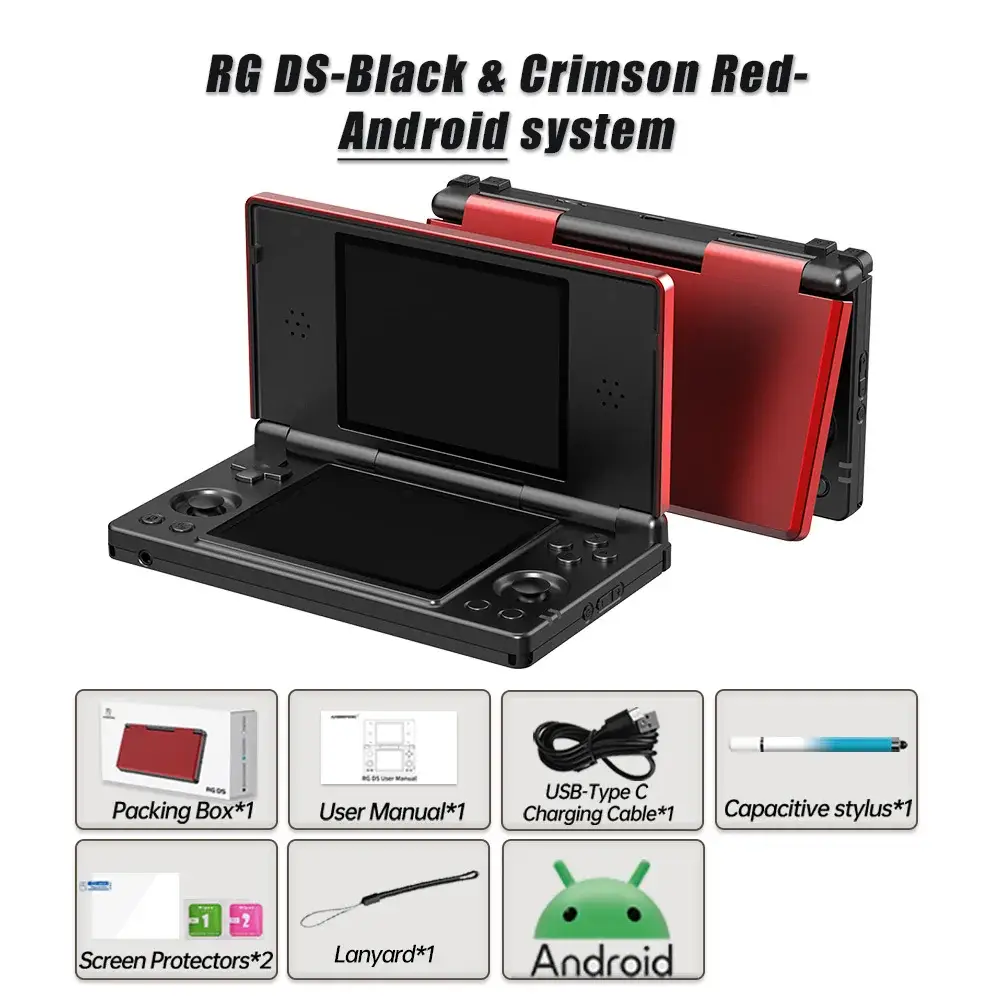 ANBERNIC RG DS Dual Screen Gaming Console - Image 12