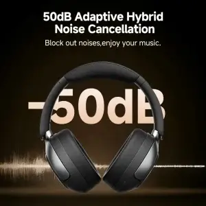 QCY H3 Pro ANC Bluetooth 5.4 Headphones - Thumbnail Image 2