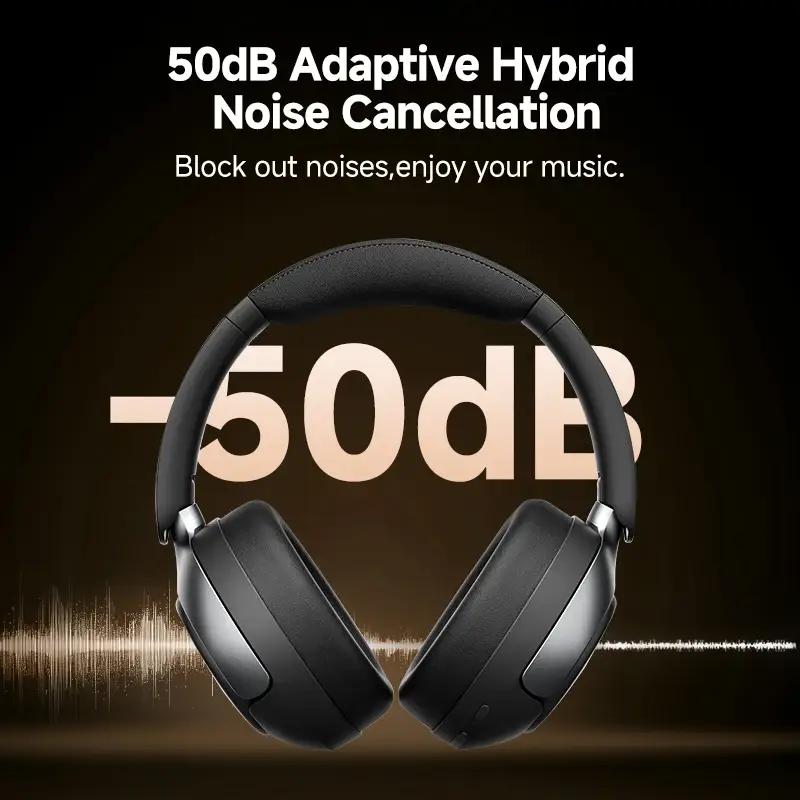 QCY H3 Pro ANC Bluetooth 5.4 Headphones - Image 2