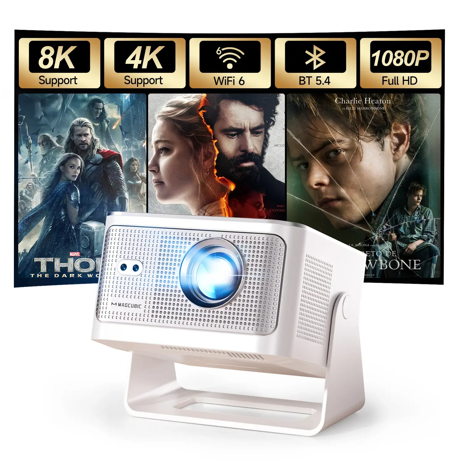 Magcubic HY350 Max 1080P Smart Projector - Image 1