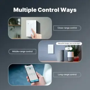 Tuya WiFi Smart Switch No Neutral Wire - Thumbnail Image 5