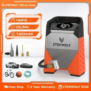 ETENWOLF ZEPHYR S3C Portable Air Compressor