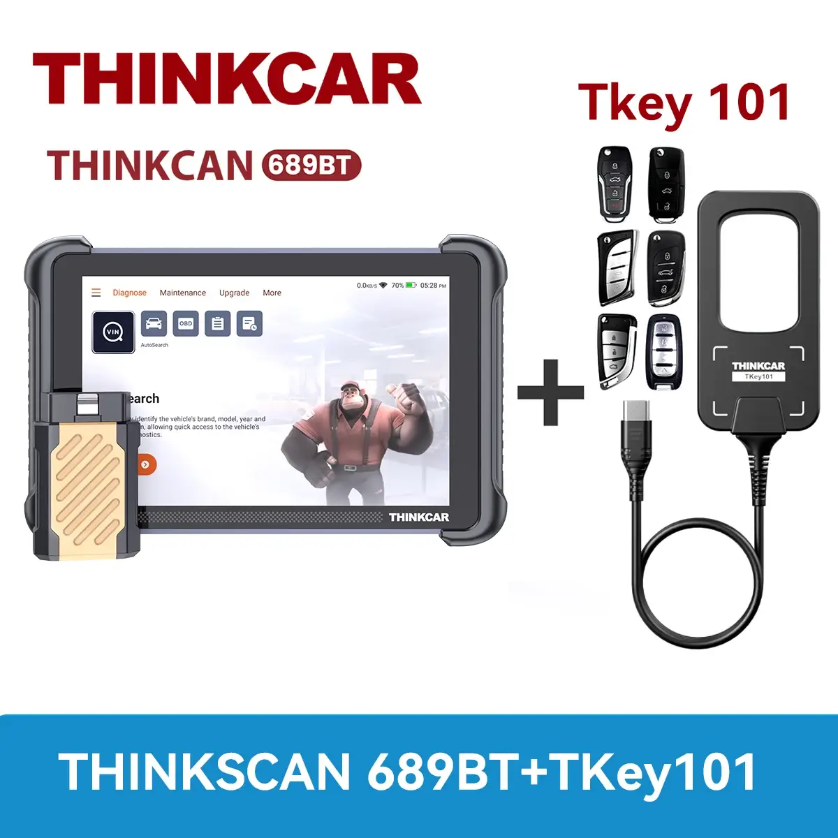 THINKCAR THINKSCAN 689BT OBD2 Diagnostic Tool - Image 7