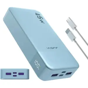 JUOVI 20000mAh 45W Fast Charging Power Bank - Thumbnail Image 9