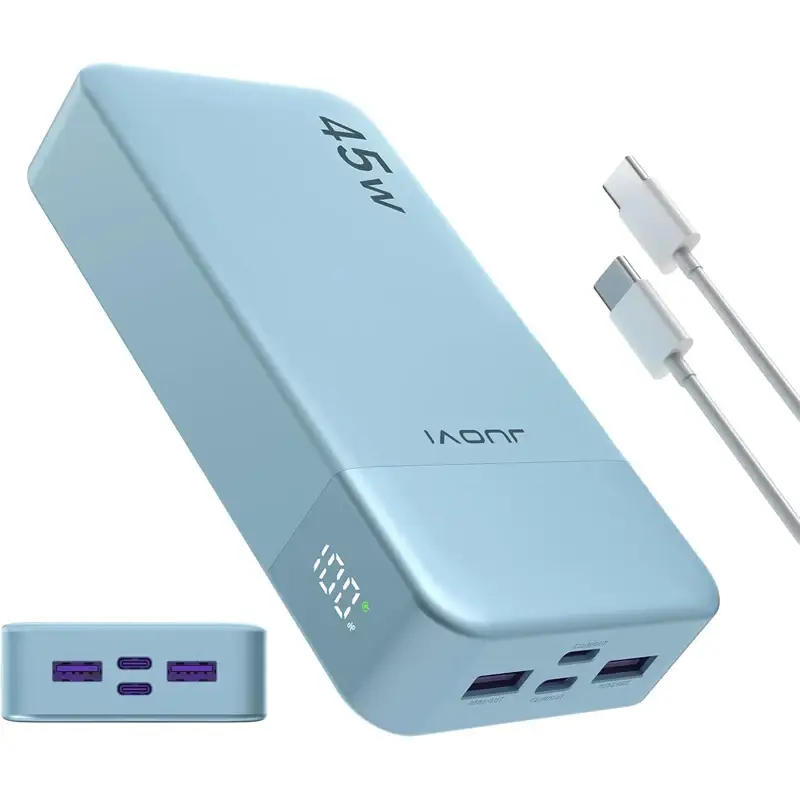 JUOVI 20000mAh 45W Fast Charging Power Bank - Image 9