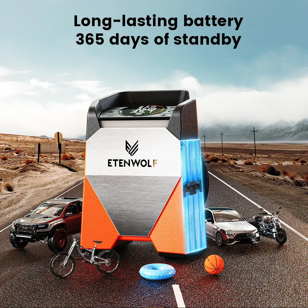 ETENWOLF ZEPHYR S3C Portable Air Compressor - Image 3
