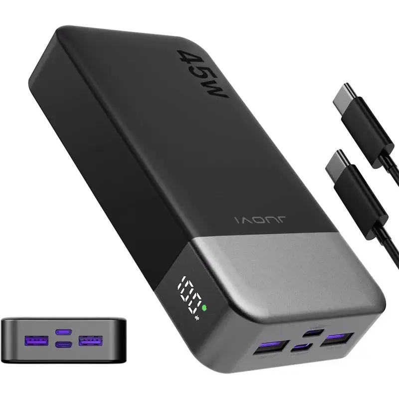 JUOVI 20000mAh 45W Fast Charging Power Bank - Image 1