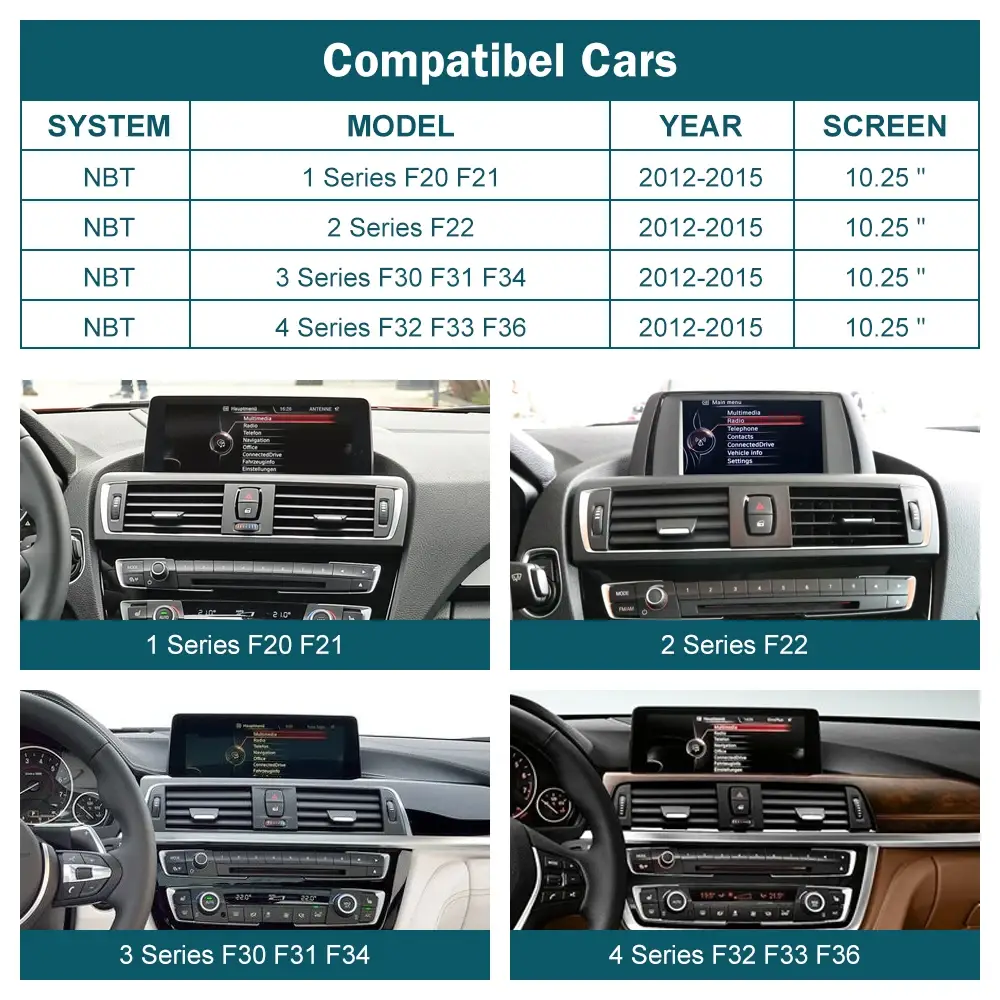 BMW 1-4 Series Wireless CarPlay Android Auto - Image 2