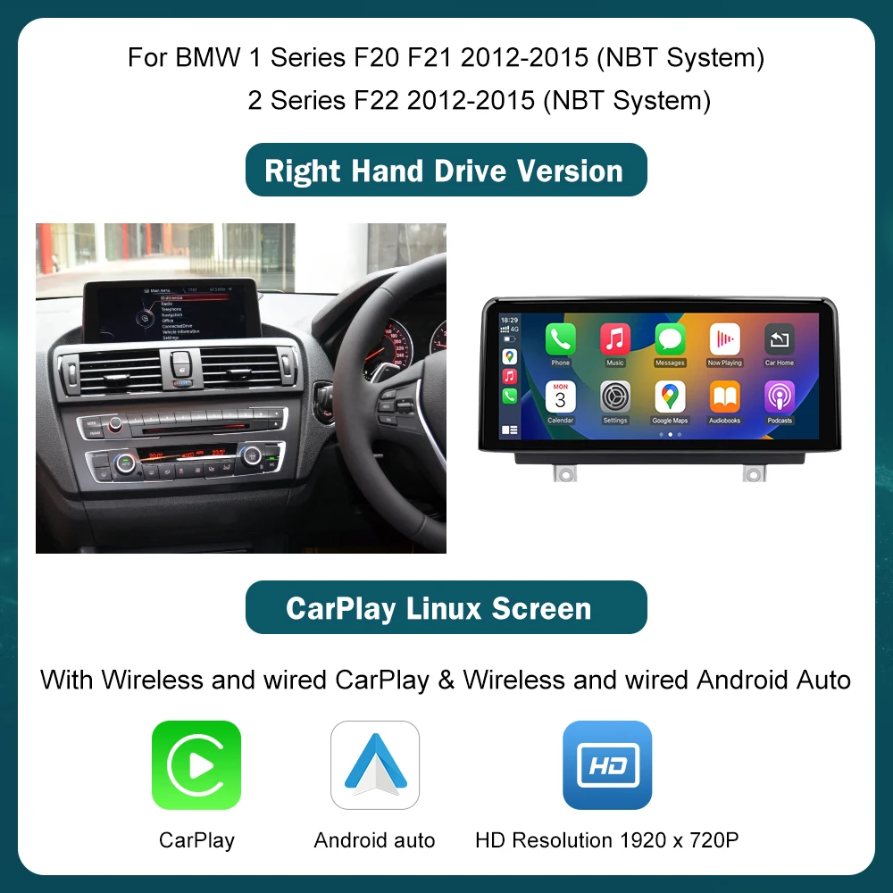BMW 1-4 Series Wireless CarPlay Android Auto - Image 13
