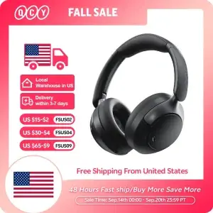 QCY H3 Pro ANC Bluetooth 5.4 Headphones - Thumbnail Image 1