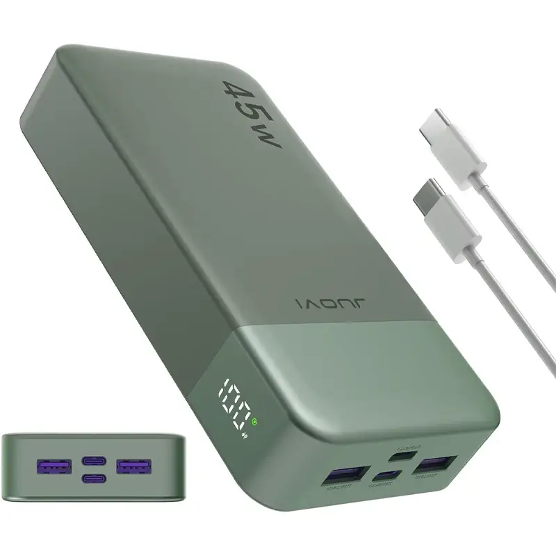 JUOVI 20000mAh 45W Fast Charging Power Bank - Image 8