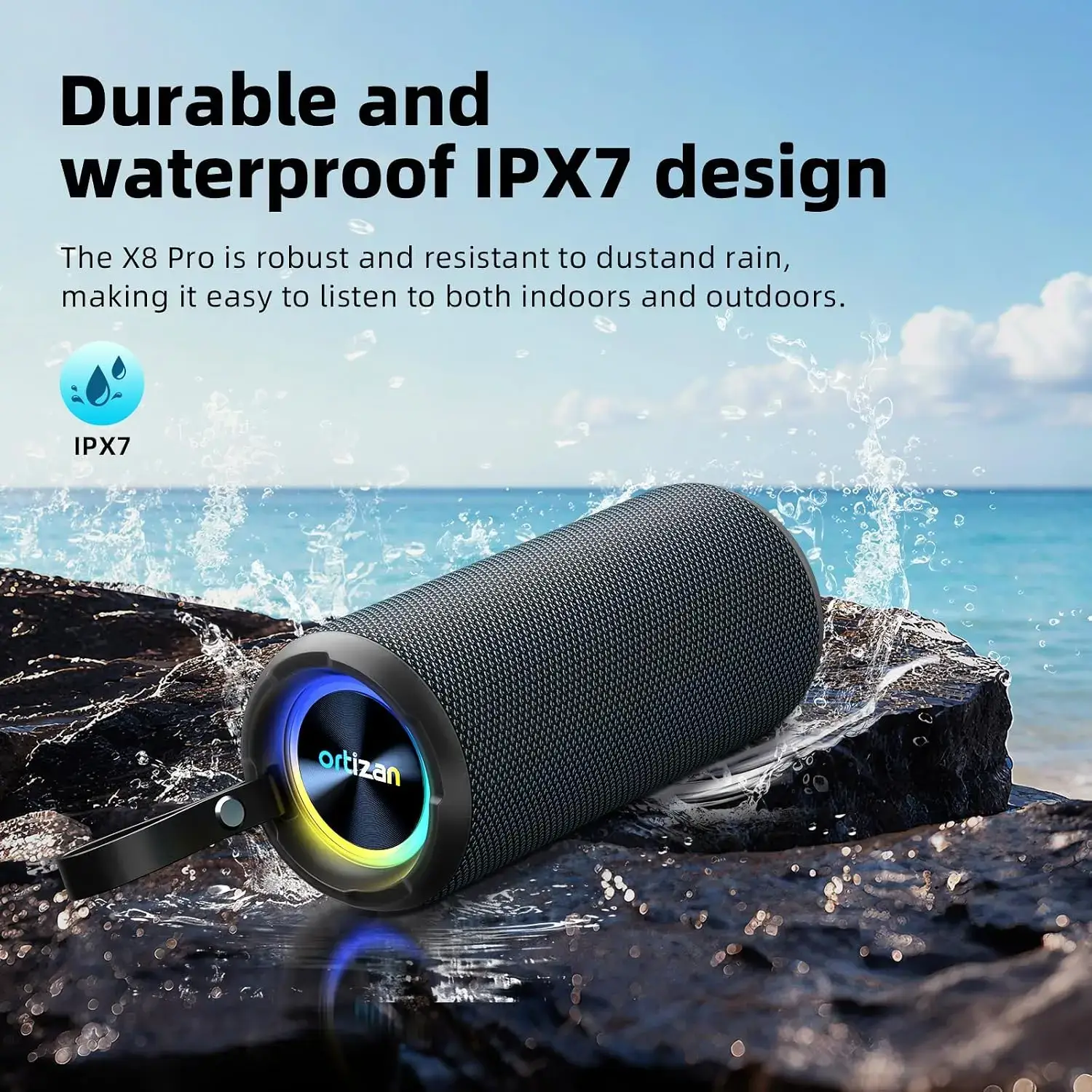Ortizan 40W TWS Bluetooth Portable Speaker - Image 8