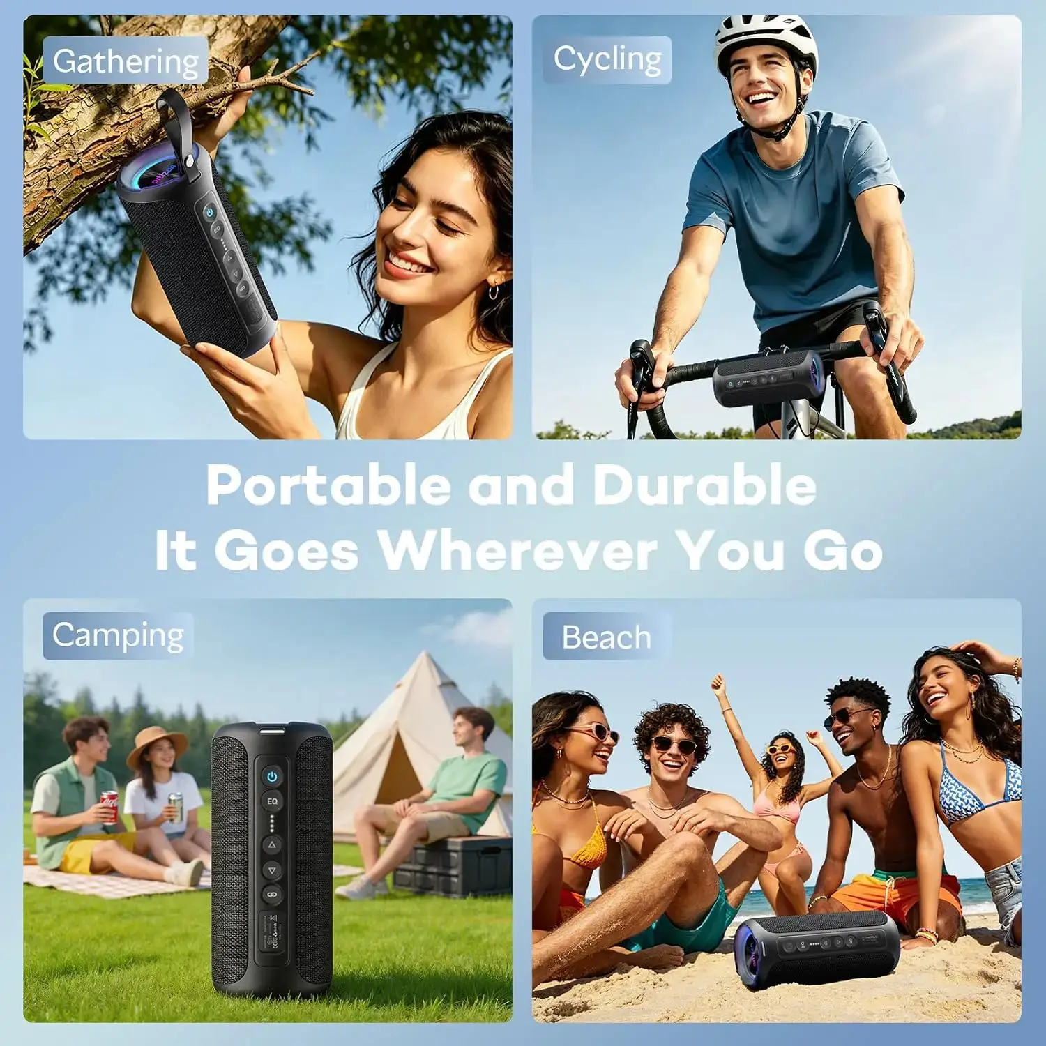 Ortizan 40W Peak Bluetooth Portable Speaker - Image 8