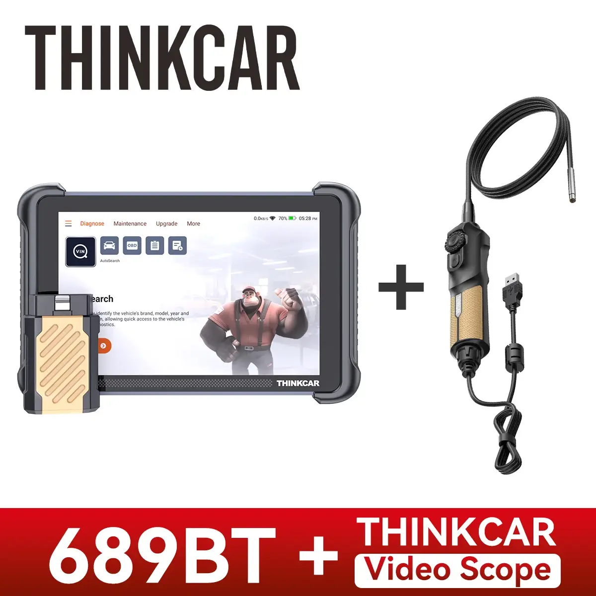 THINKCAR THINKSCAN 689BT OBD2 Diagnostic Tool - Image 9
