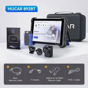 MUCAR 892BT AI OBD2 Bi-Directional Scanner - Thumbnail Image 10