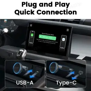 CarlinKit 5.0 Mini Wireless CarPlay Adapter - Thumbnail Image 3