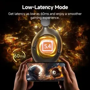 QCY H3 Pro ANC Bluetooth 5.4 Headphones - Thumbnail Image 6