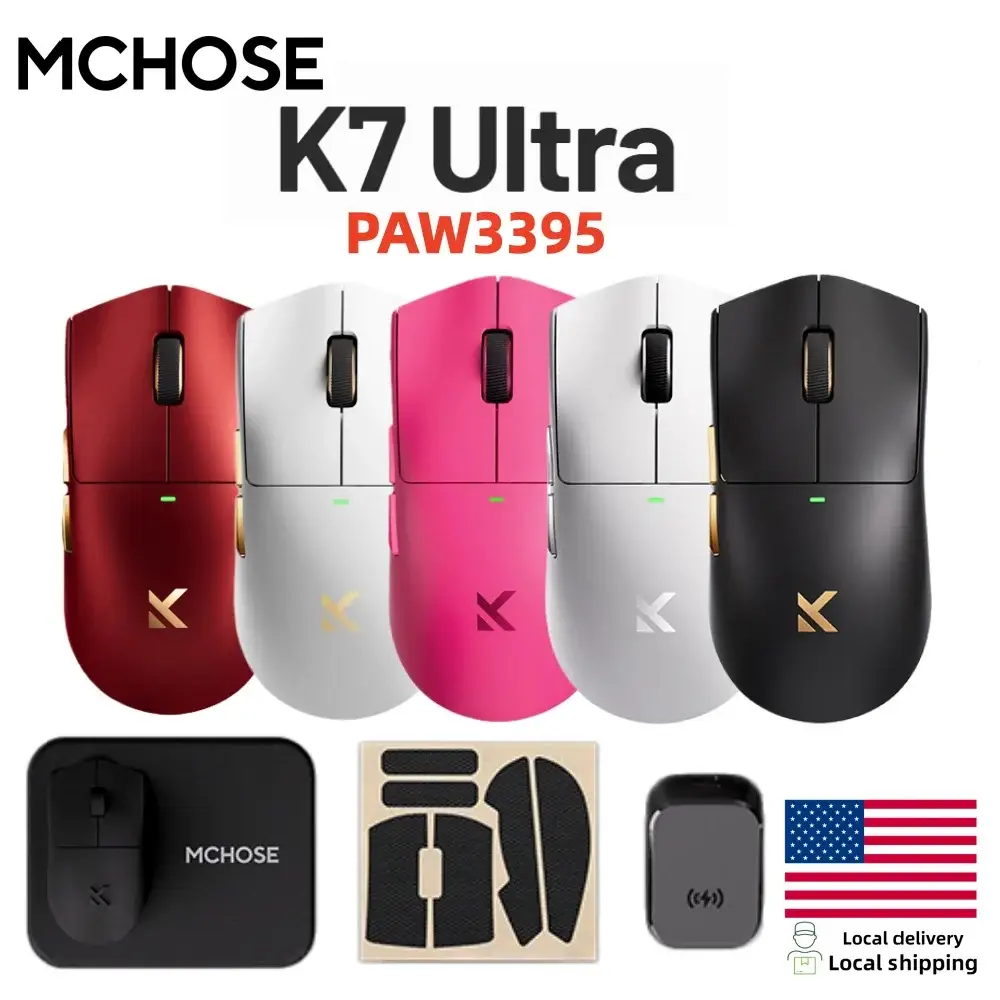 MCHOSE K7 Ultra Wireless Gaming Mouse - Image 1