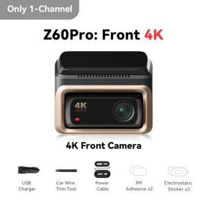 DDPAI Z60 Pro 4K Front & Rear Dash Cam - Thumbnail Image 9