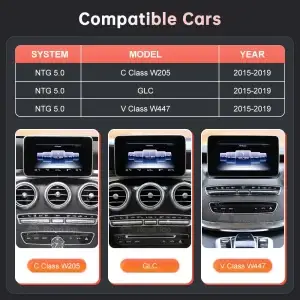 Wireless CarPlay Screen for Mercedes-Benz NTG5.0 - Thumbnail Image 2