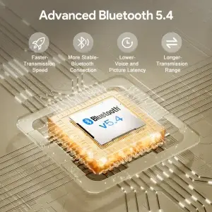 QCY H3 ANC Bluetooth 5.4 Wireless Headphones - Thumbnail Image 3