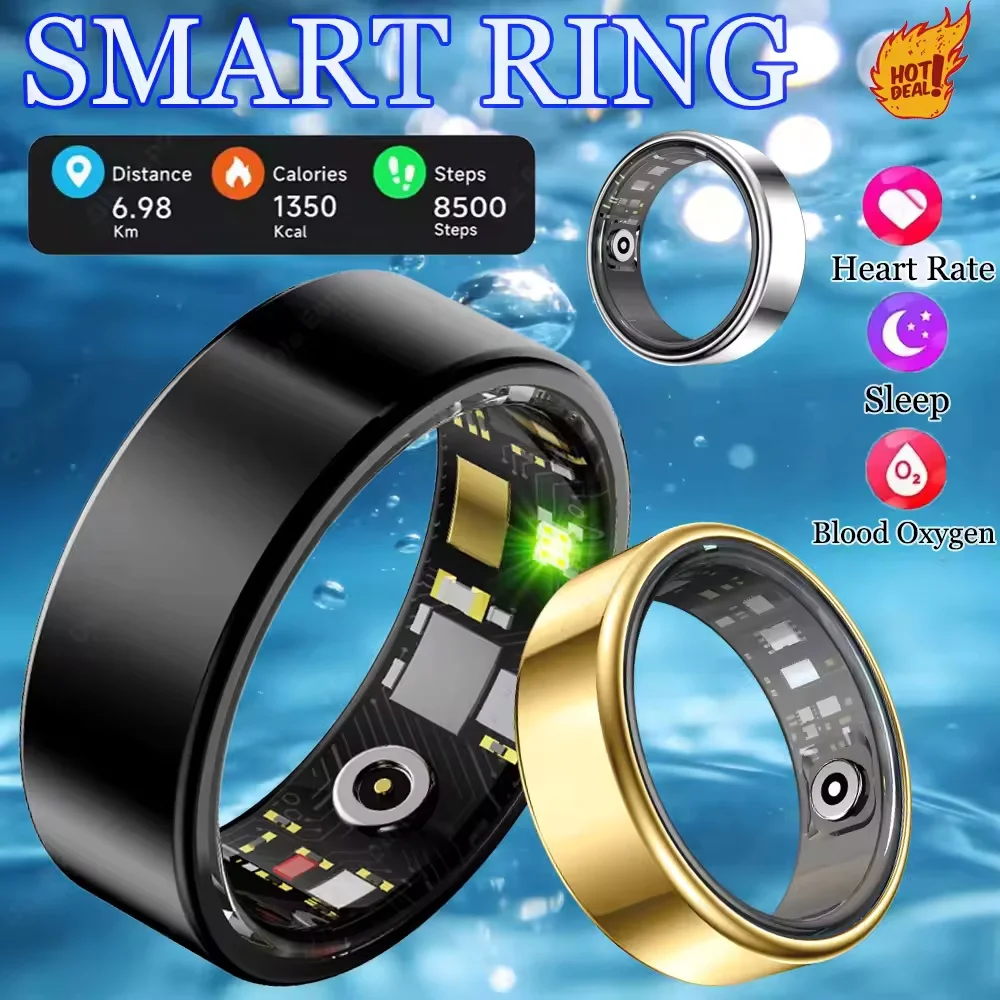 Smart Health Ring with Bluetooth Calling - Image 2