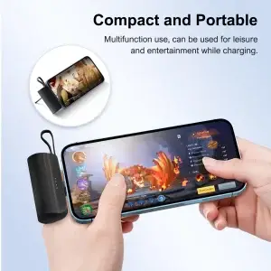4500mAh Mini Power Bank Dual USB-C Charger - Thumbnail Image 3