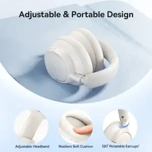 Baseus Bass Bluetooth 6.0 ANC Wireless Headphones - Thumbnail Image 5
