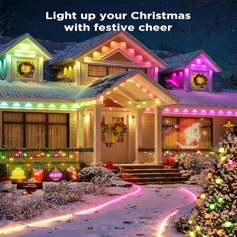 150FT Smart RGBIC Permanent Outdoor Lights - Image 2