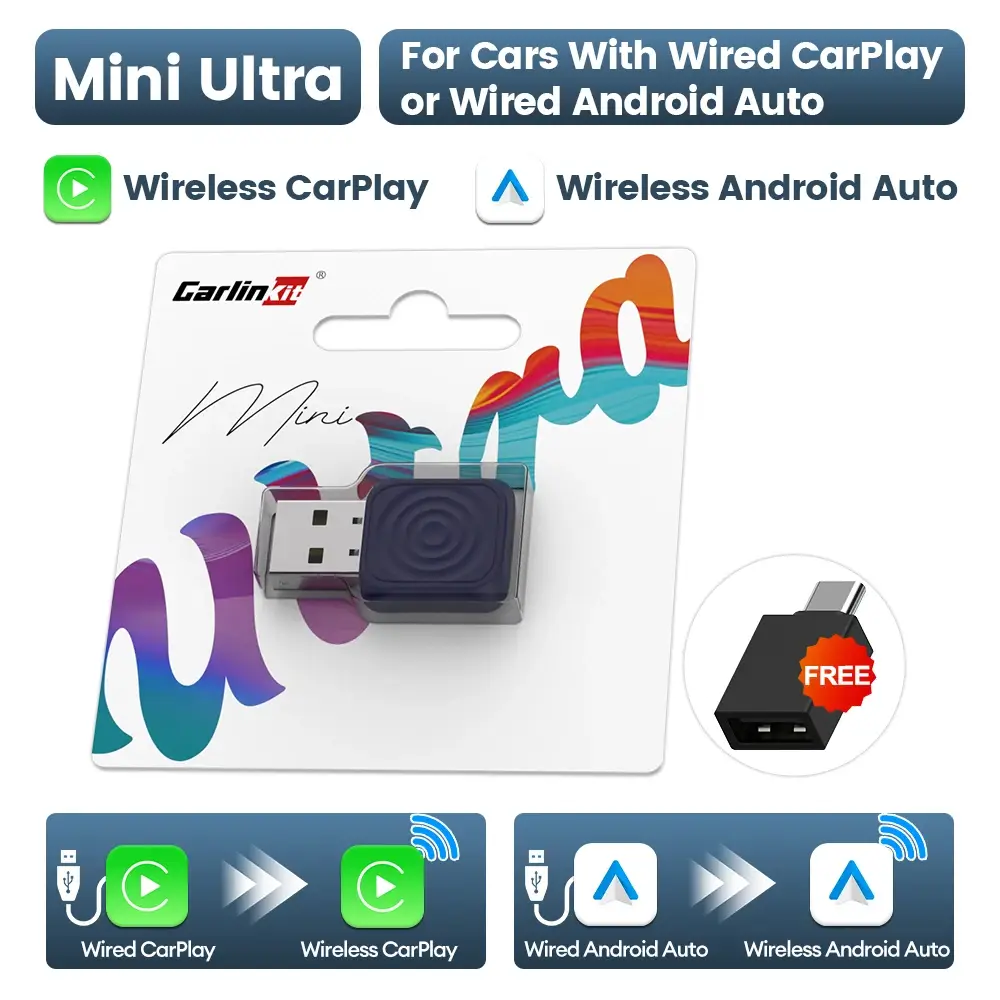 CarlinKit 5.0 Mini Wireless CarPlay Adapter - Image 7