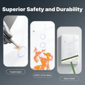 Tuya WiFi Smart Switch No Neutral Wire - Thumbnail Image 2