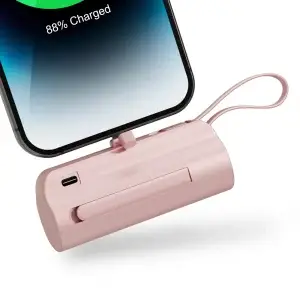 4500mAh Mini Power Bank Dual USB-C Charger - Thumbnail Image 2