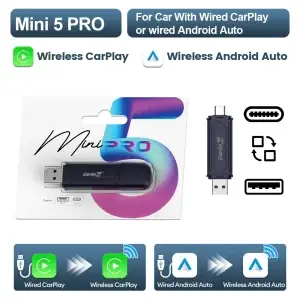 CarlinKit 5.0 Mini Wireless CarPlay Adapter - Thumbnail Image 9