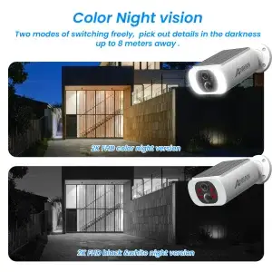 ANRAN 2K Solar Outdoor WiFi Security Camera - Thumbnail Image 7