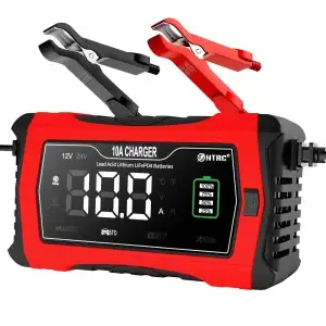 HTRC 12V-24V 35A Smart Car Battery Charger - Thumbnail Image 8