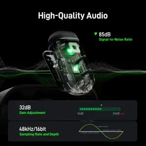 MAONO T1 Mini Wireless Lavalier Microphone - Thumbnail Image 4