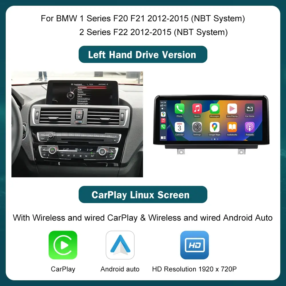 BMW 1-4 Series Wireless CarPlay Android Auto - Image 11