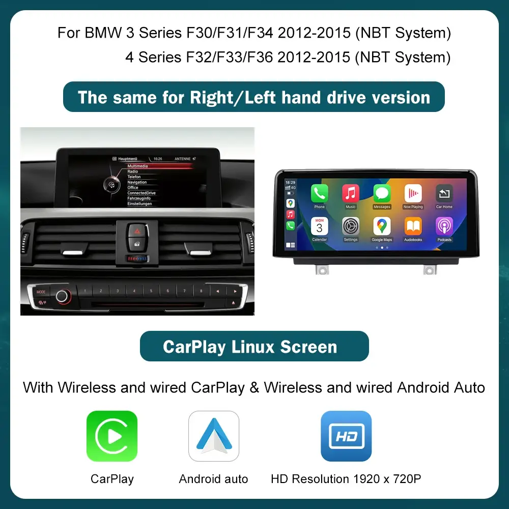 BMW 1-4 Series Wireless CarPlay Android Auto - Image 9